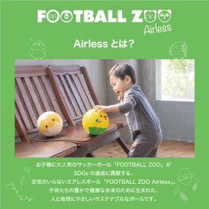 【幼児用ボール】Football Zoo Airless  フクロウ　SB-23ZA01