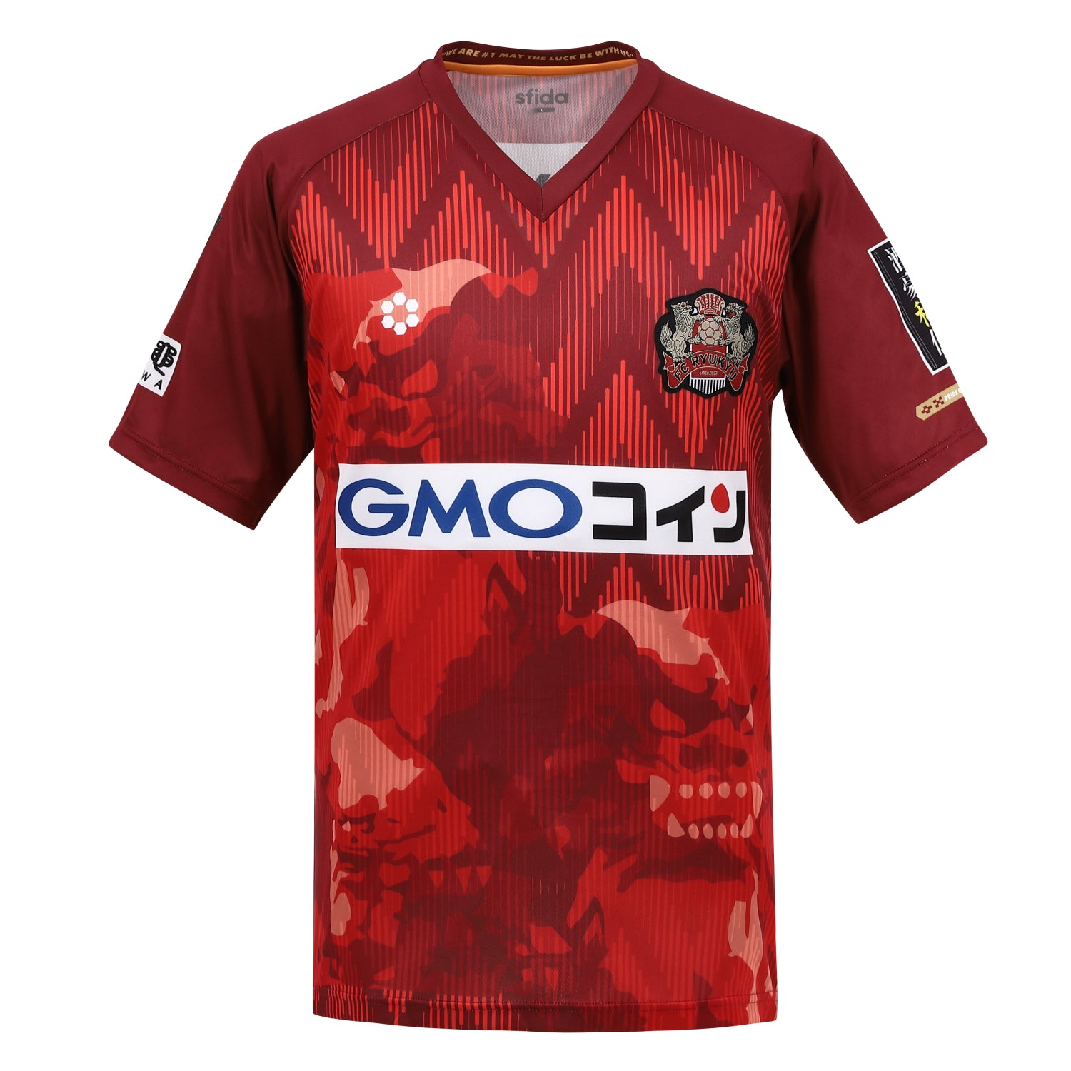 ［SALE］【ジュニアサイズ】【レプリカユニフォーム】FC琉球2022 ホームシャツFP S/S